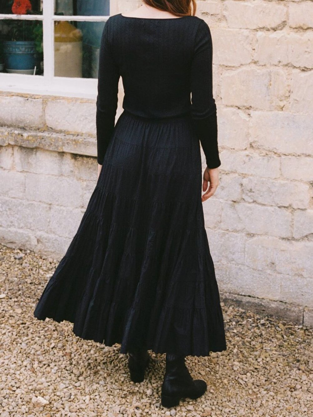 Christy Dawn Darby Skirt in Night Size M - Picture 2 of 8